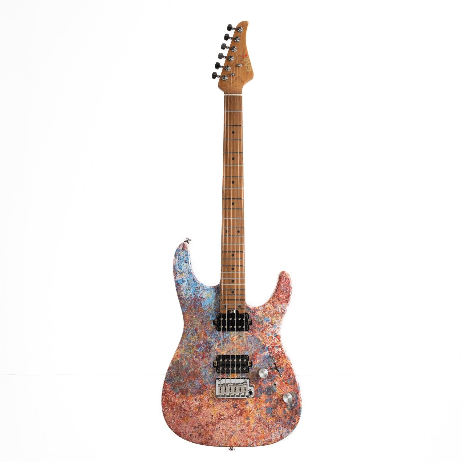 Eart Electric Guitars Chinese Lacquer Art CLA-10X - Image 9