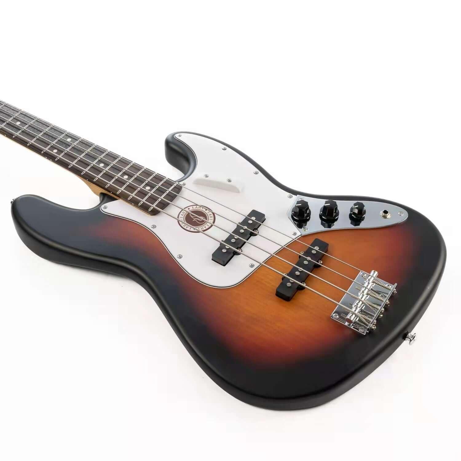 Eart guitars, B-100, Roasted Maple Neck Rosewood Fingerboard 4 Strings Bass - Image 4