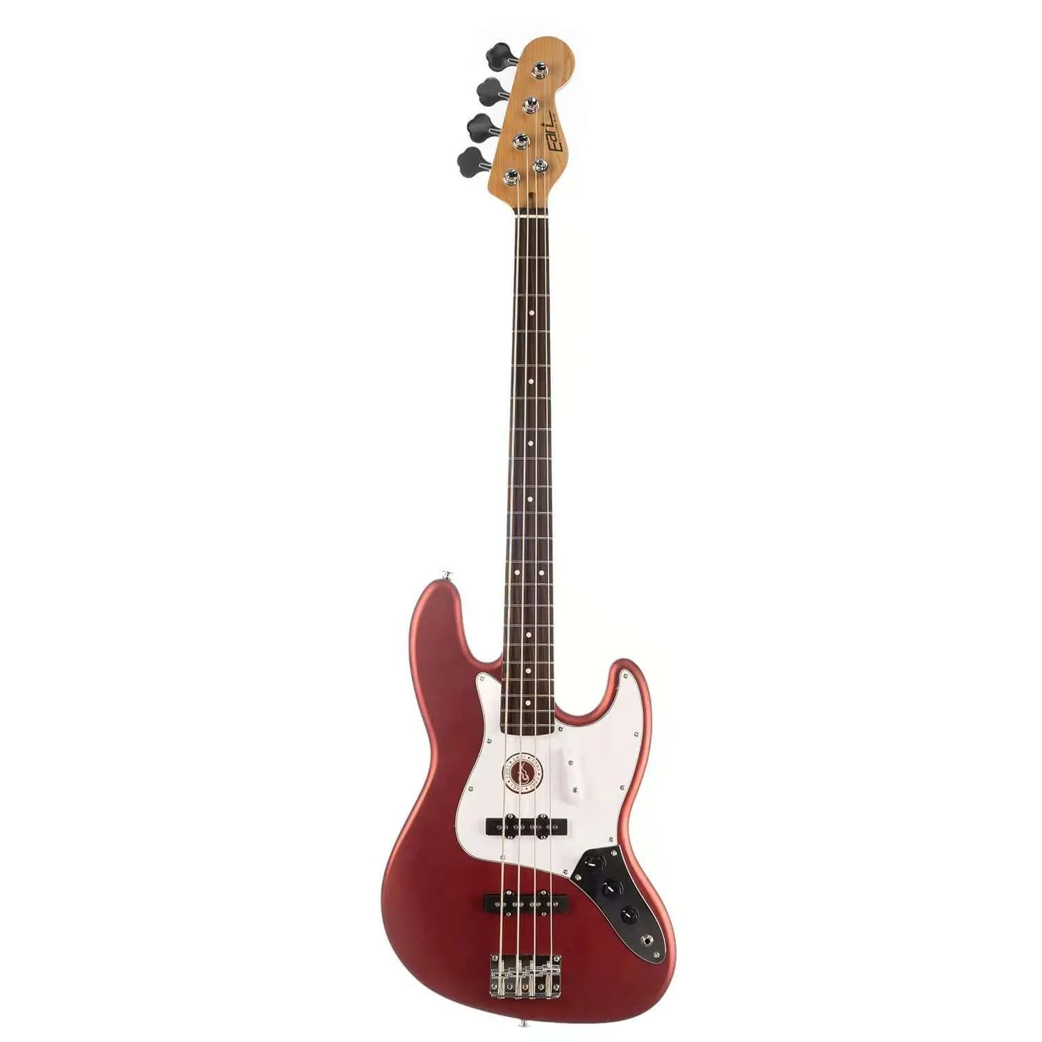 Eart guitars, B-100, Roasted Maple Neck Rosewood Fingerboard 4 Strings Bass - Image 7