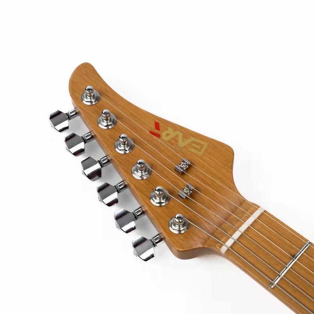 Eart Guitars, DMX-10, Roasted Maple Neck Stainless Steel Fret Floating Tremolo Ten Tones Electric Guitars - Image 3