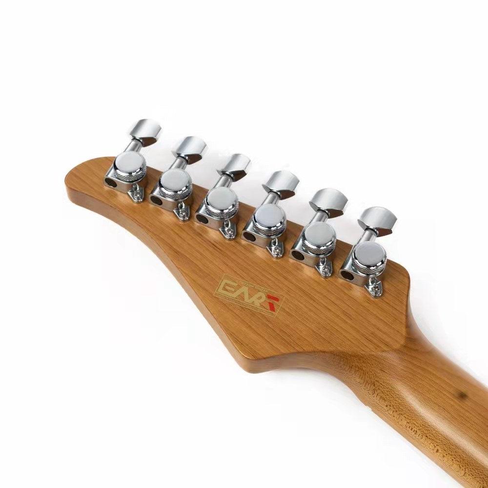 Eart Guitars, DMX-10, Roasted Maple Neck Stainless Steel Fret Floating Tremolo Ten Tones Electric Guitars - Image 4