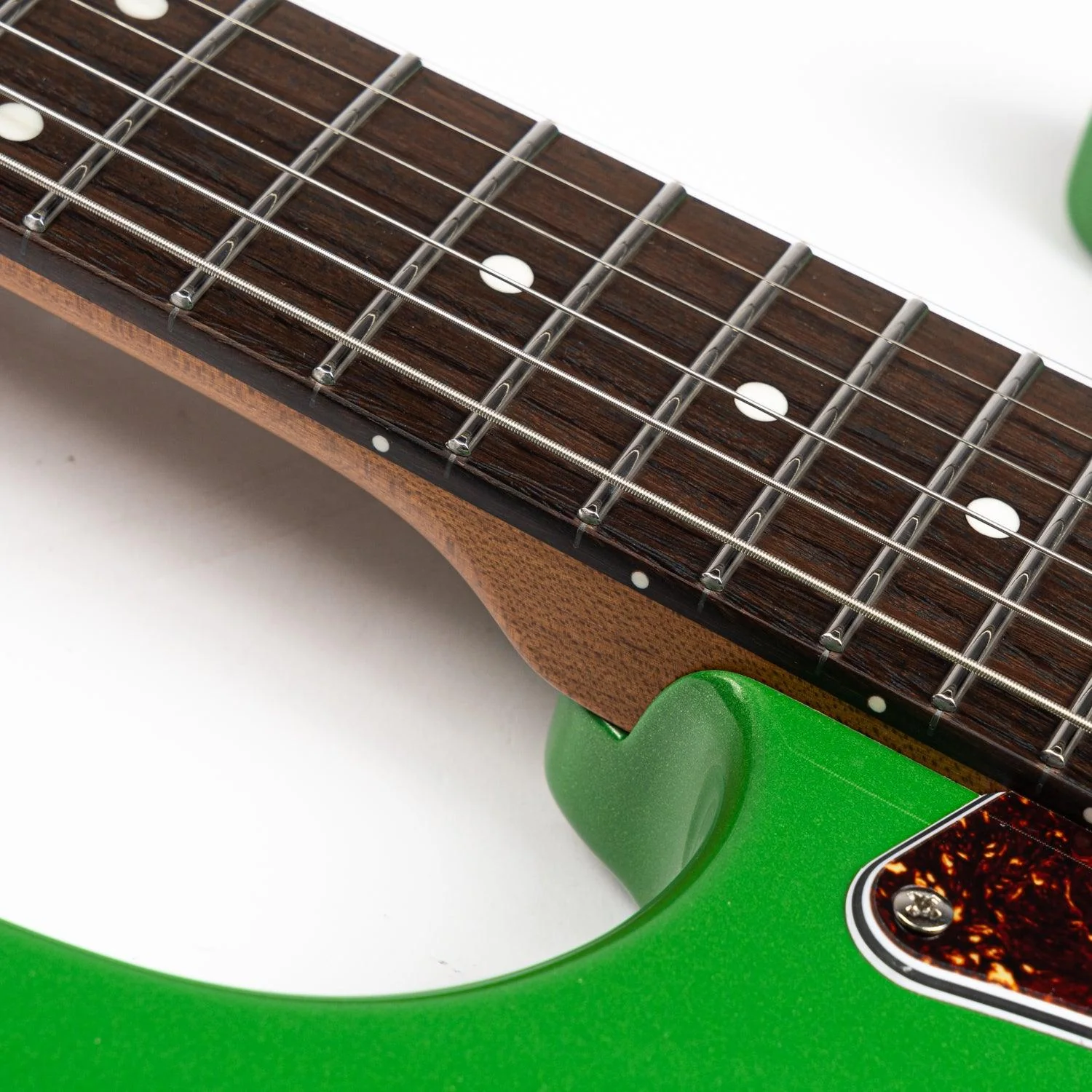 EART Guitars, DMX-9TC, Humbucker 5-Way Switch,1 Tone,1 Volume,1 Mini Switch(10 Tones) Electric Guitar, Pearl Green - Image 5
