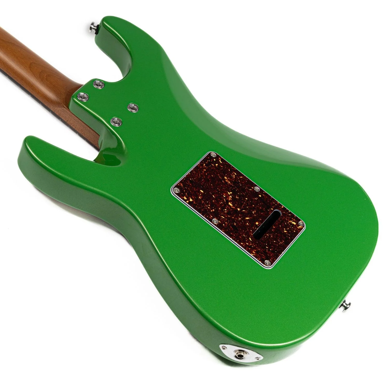 EART Guitars, DMX-9TC, Humbucker 5-Way Switch,1 Tone,1 Volume,1 Mini Switch(10 Tones) Electric Guitar, Pearl Green - Image 7