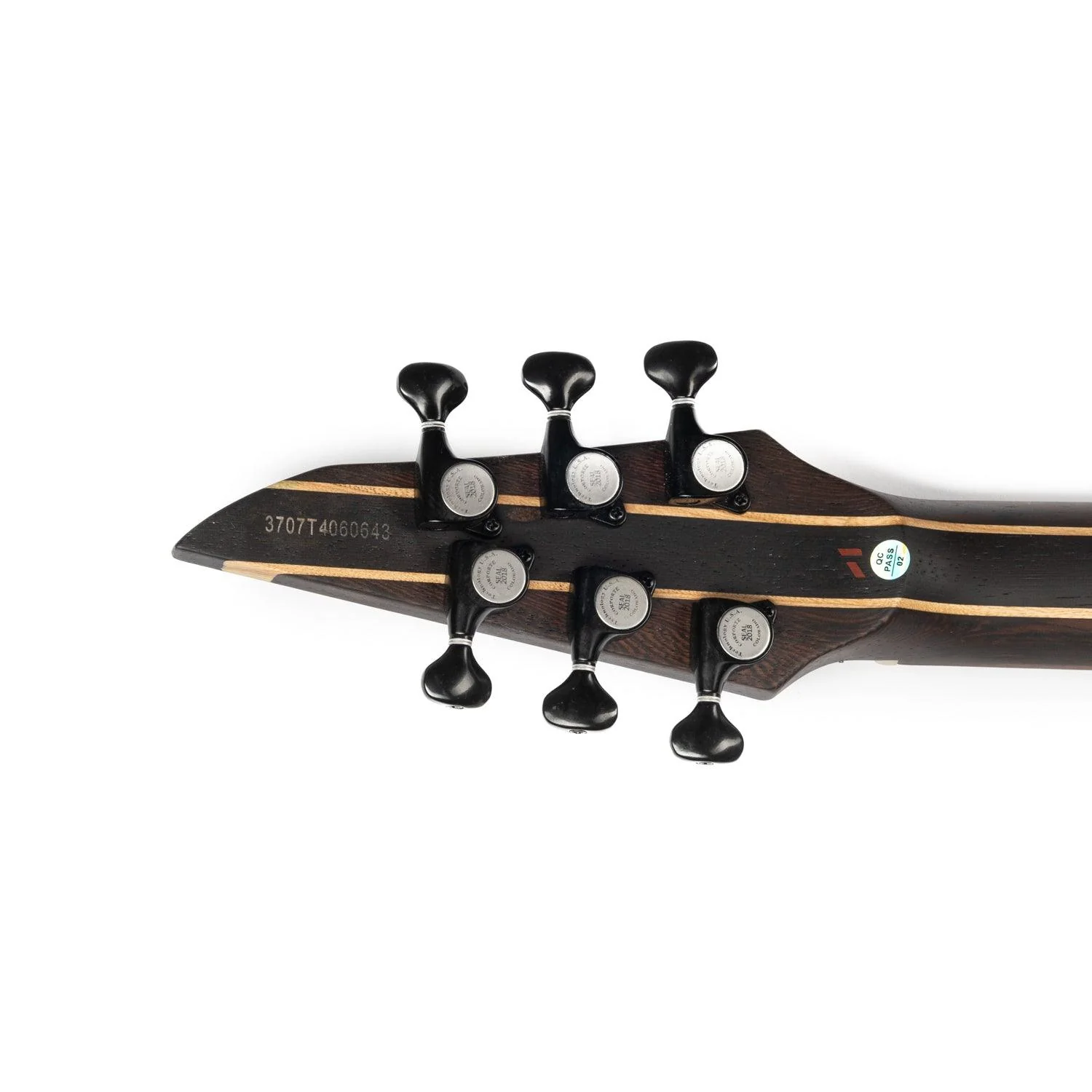Eart Guitars, EXP-H6-ULTRA Right Handed 6 Strings Electric Guitar, 2-Point Floating Tremolo Bridge, Green Burst - Image 4
